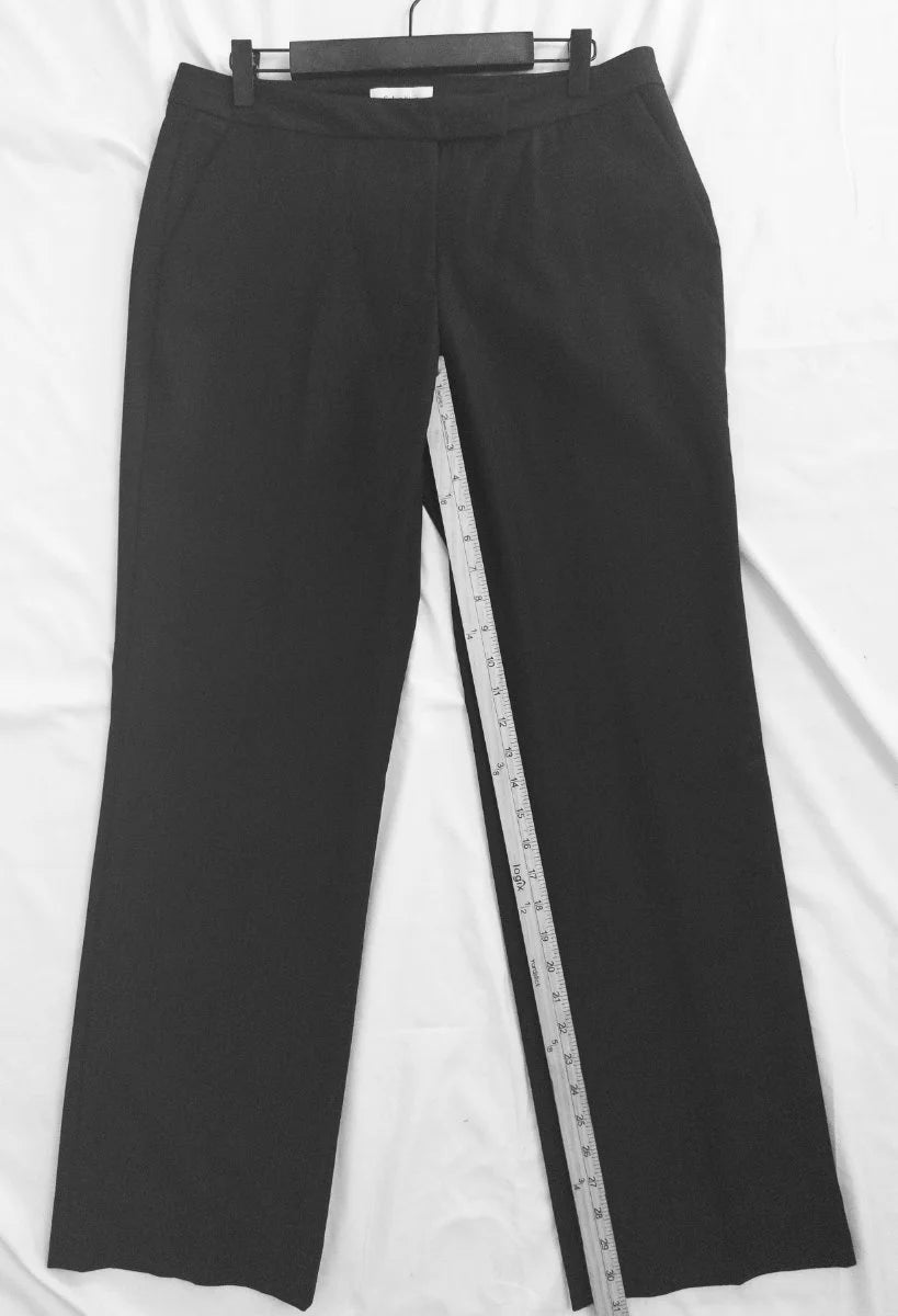 Calvin Klein — Tailored pants | The crease that doesn't ask for permission · Sz 6