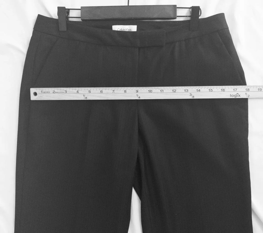 Calvin Klein — Tailored pants | The crease that doesn't ask for permission · Sz 6