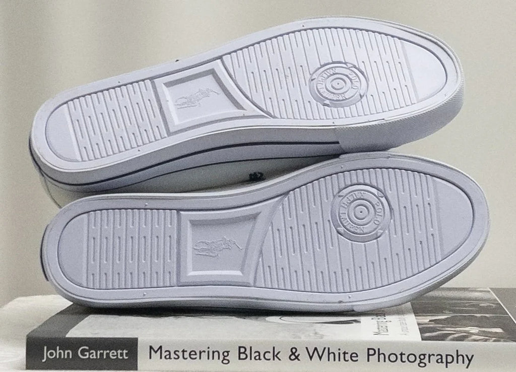 Polo Ralph Lauren — Sneakers | Quiet shoes don't wear this many colors and get away with it · Sz US 7 / UK 6.5 / EUR 41