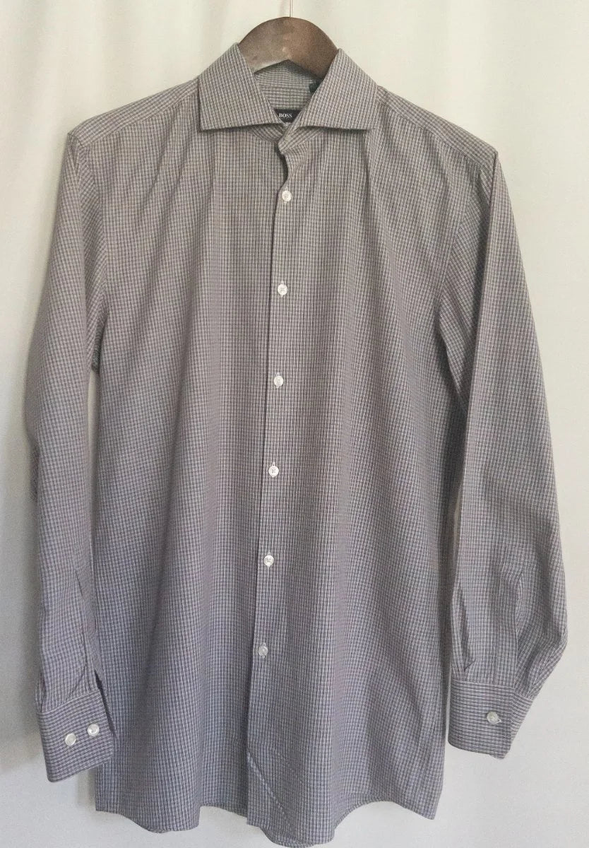 Hugo Boss — Shirt | Precision dressed this shirt. You just have to show up · Sz 16 32/33