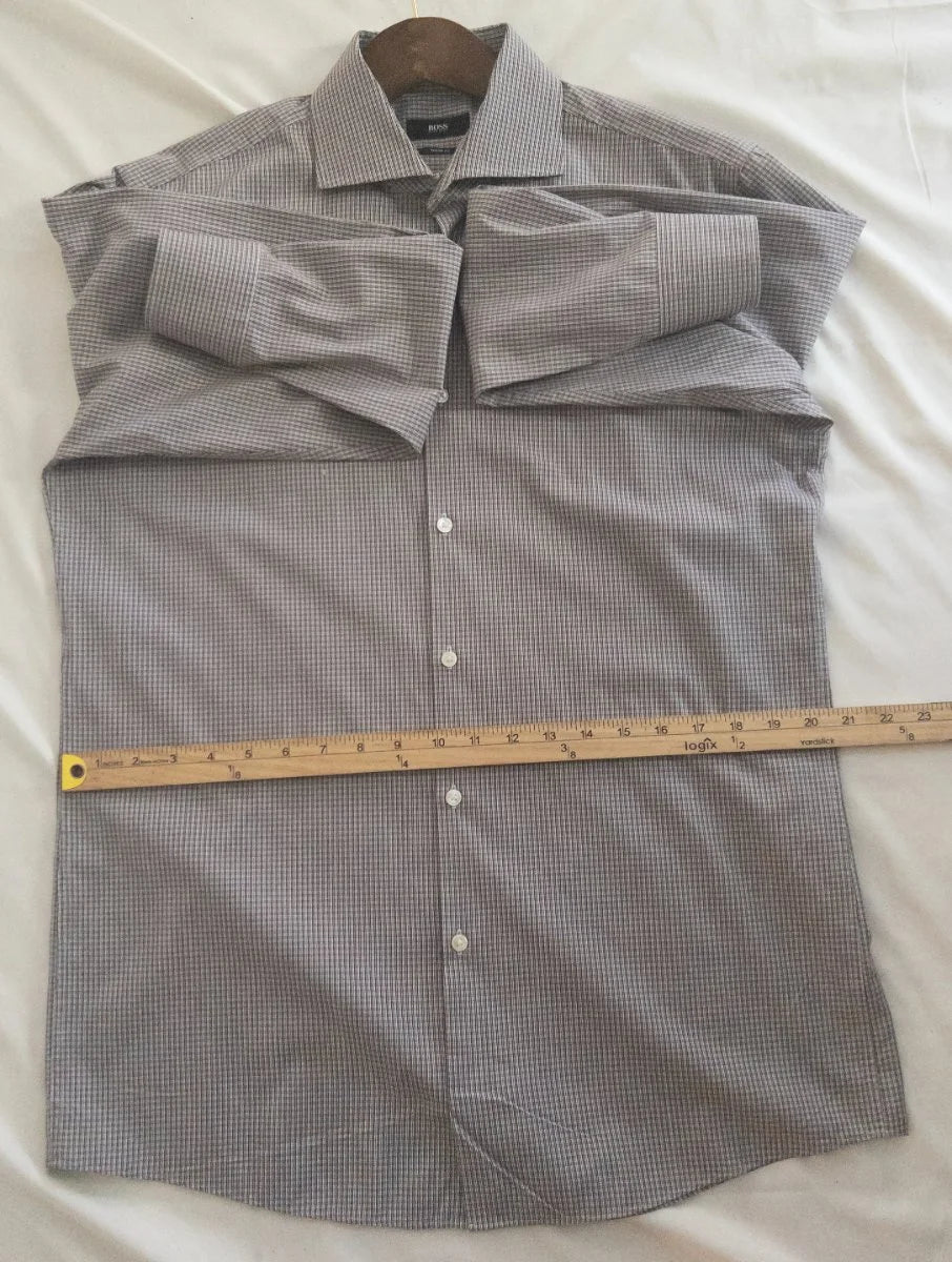 Hugo Boss — Shirt | Precision dressed this shirt. You just have to show up · Sz 16 32/33