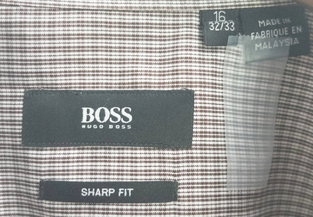 Hugo Boss — Shirt | Precision dressed this shirt. You just have to show up · Sz 16 32/33