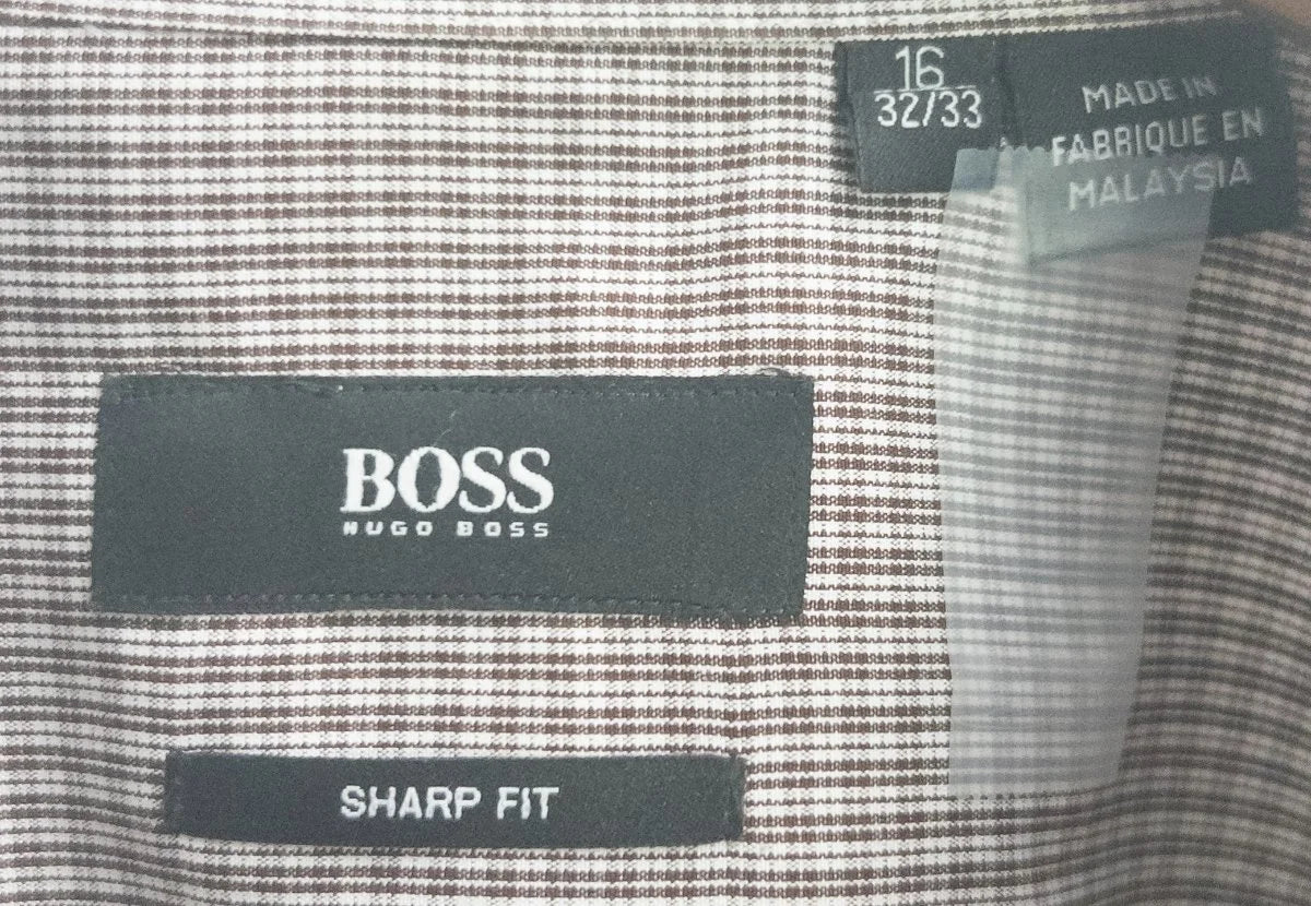 Hugo Boss — Shirt | Precision dressed this shirt. You just have to show up · Sz 16 32/33
