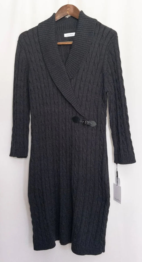 Calvin Klein - Dress - 75 acrylic 25 polyester - Sz XL - Curuva front