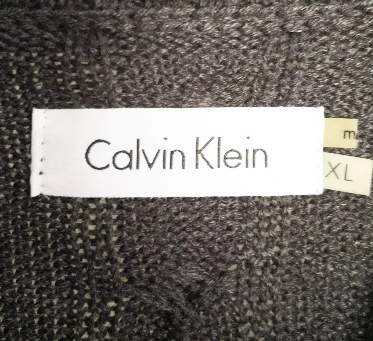 Calvin Klein - Dress - 75 acrylic 25 polyester - Sz XL - Curuva Tag