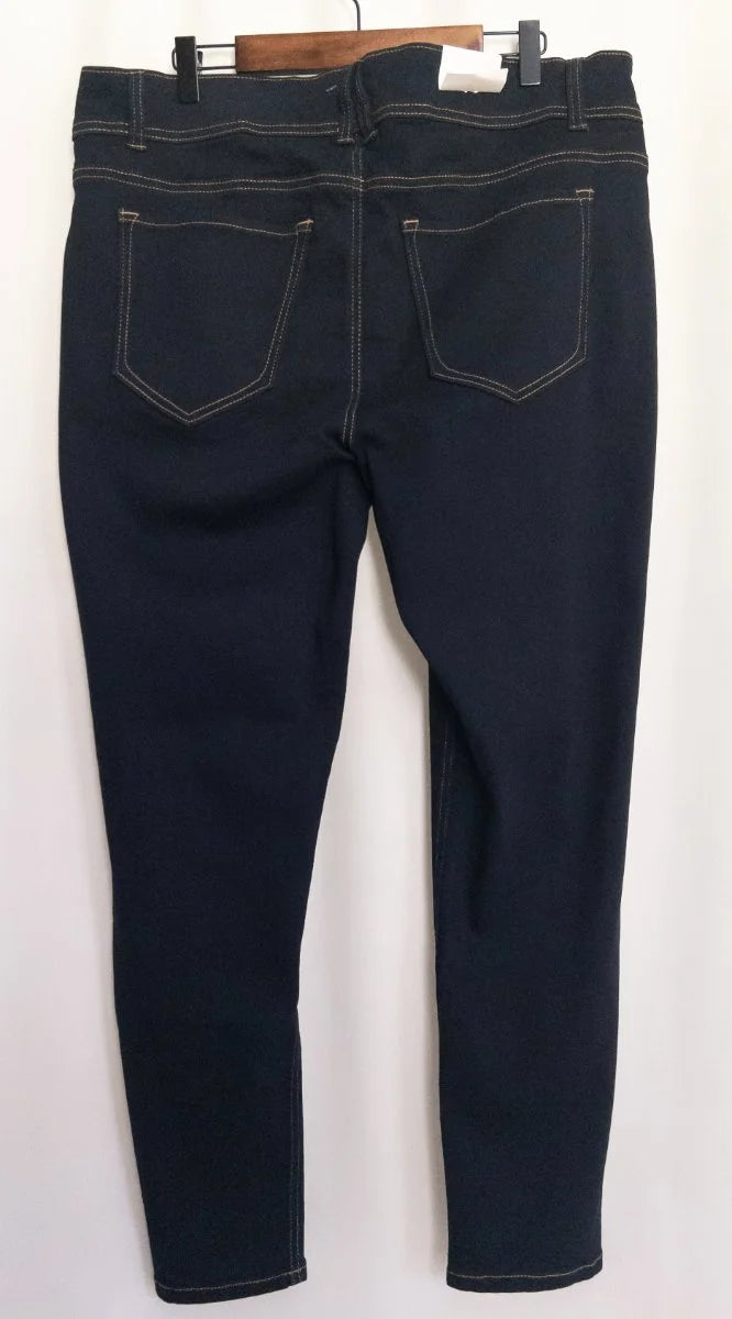 Angels Forever Young - Denim jeans - 81 cotton 17 polyester 2 spandex - Sz 16 38 - Curuva Back