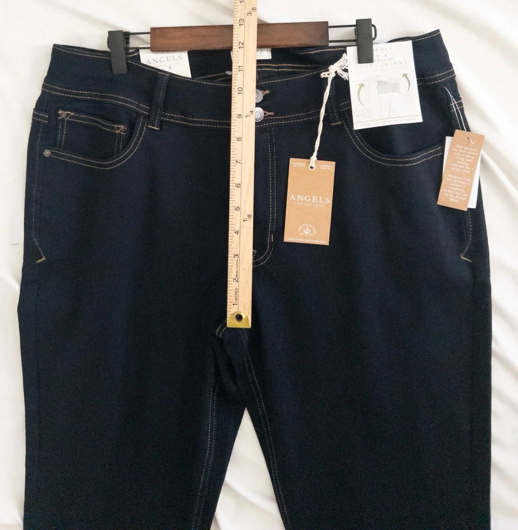 Angels Forever Young - Denim jeans - 81 cotton 17 polyester 2 spandex - Sz 16 38 - Curuva Rise