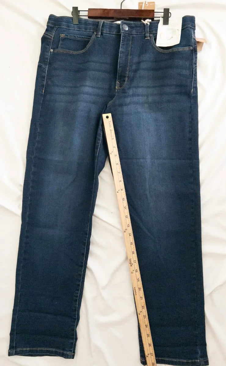 Angels Forever Young - Denim jeans - 75 cotton 23 polyester 2 spandex - Sz 16 33 - Curuva Inseam