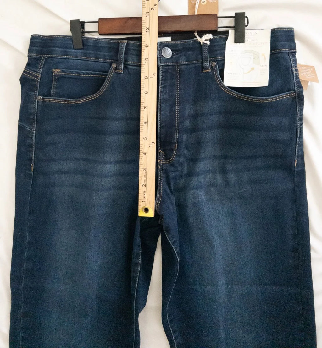 Angels Forever Young - Denim jeans - 75 cotton 23 polyester 2 spandex - Sz 16 33 - Curuva Rise