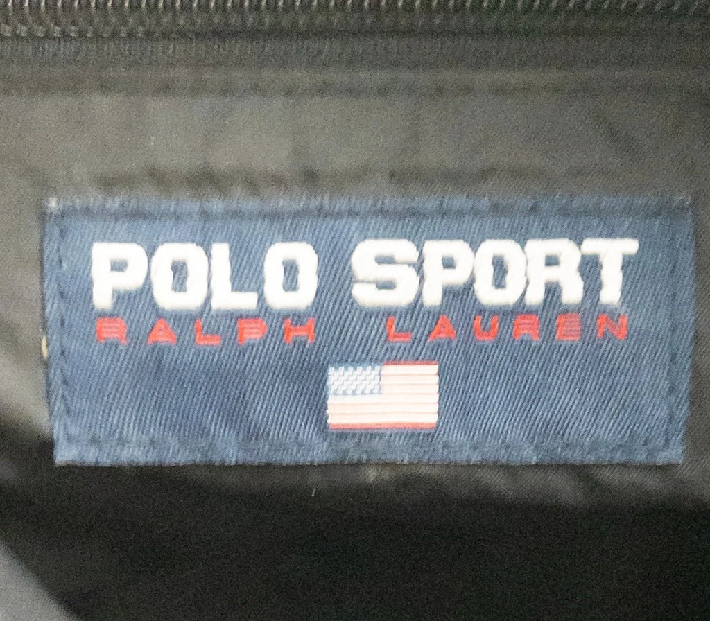 Polo Sport Ralph Lauren - Bag - Nylon body satin lining exact percentages not visible - Sz one size - Curuva Brand Label