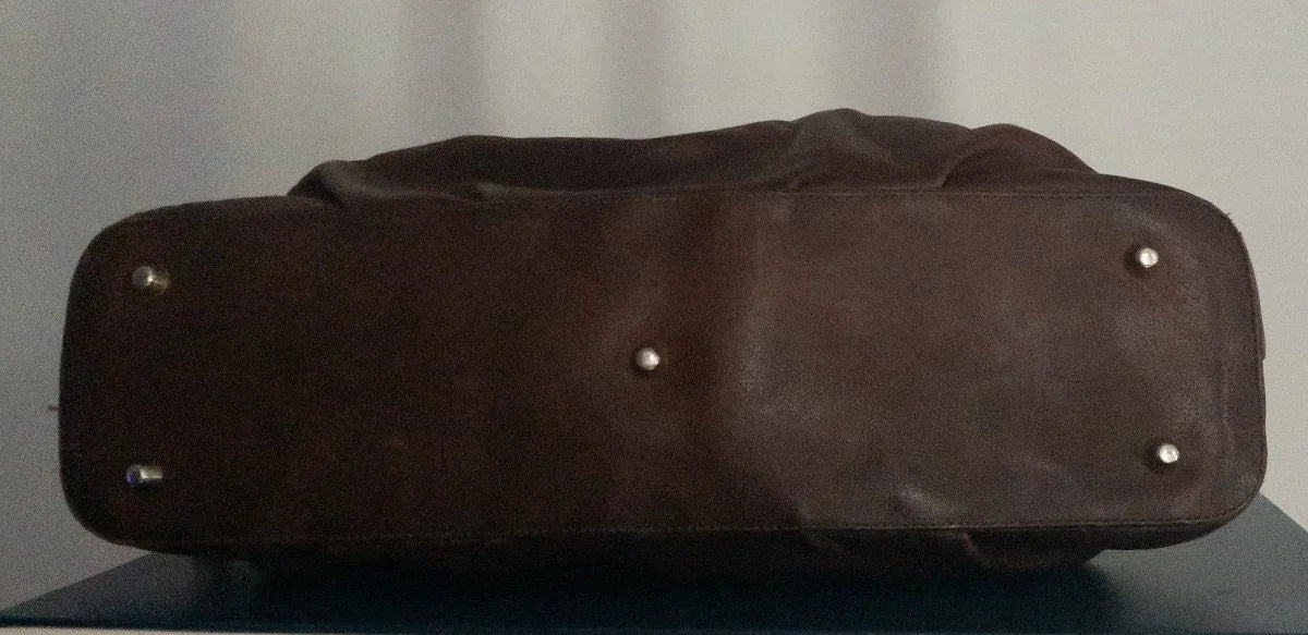 Moschino - Bag - Leather and suede - Sz OS - Curuva Base