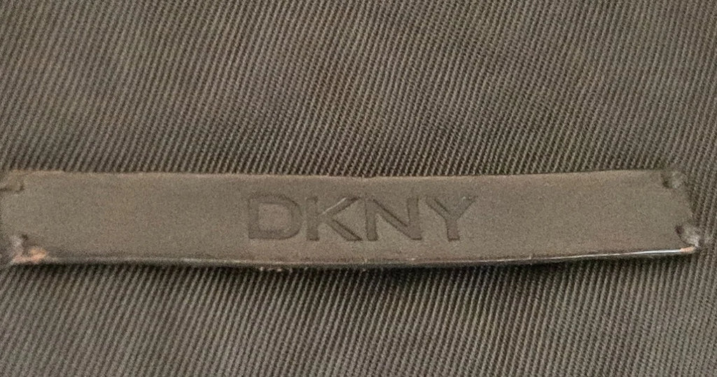 DKNY - Bag - Not visible on exterior canvas body with leather handles - Sz OS - Curuva Label