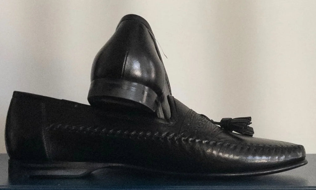 Santoni - Loafers - Leather upper lining sole - Sz 11 D - Curuva Side in 2