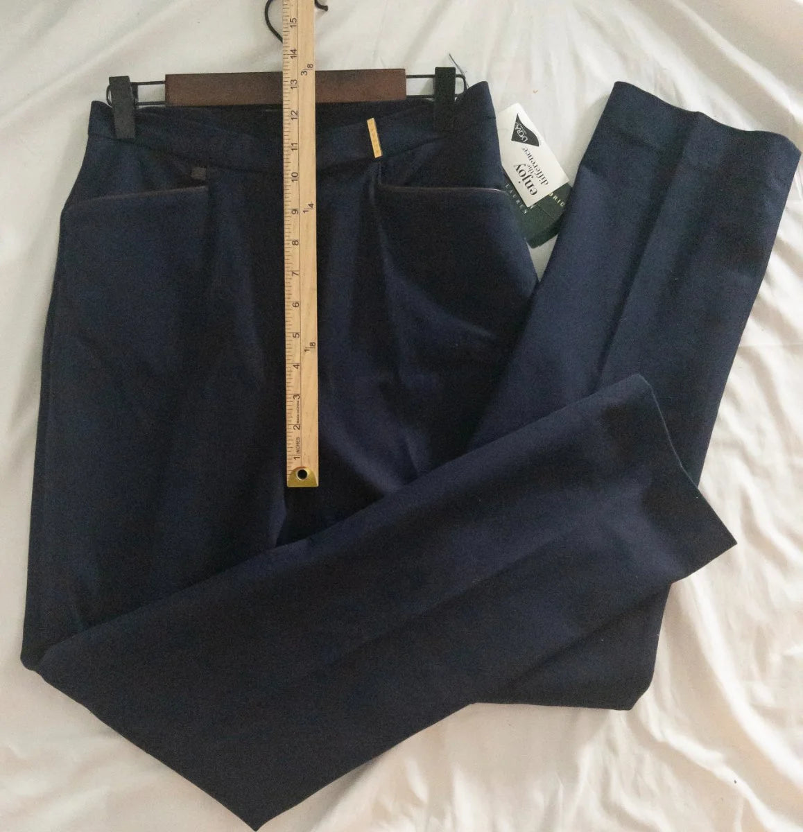 Lauren Ralph Lauren — Tailored pants · Cotton · Sz 4 Rise