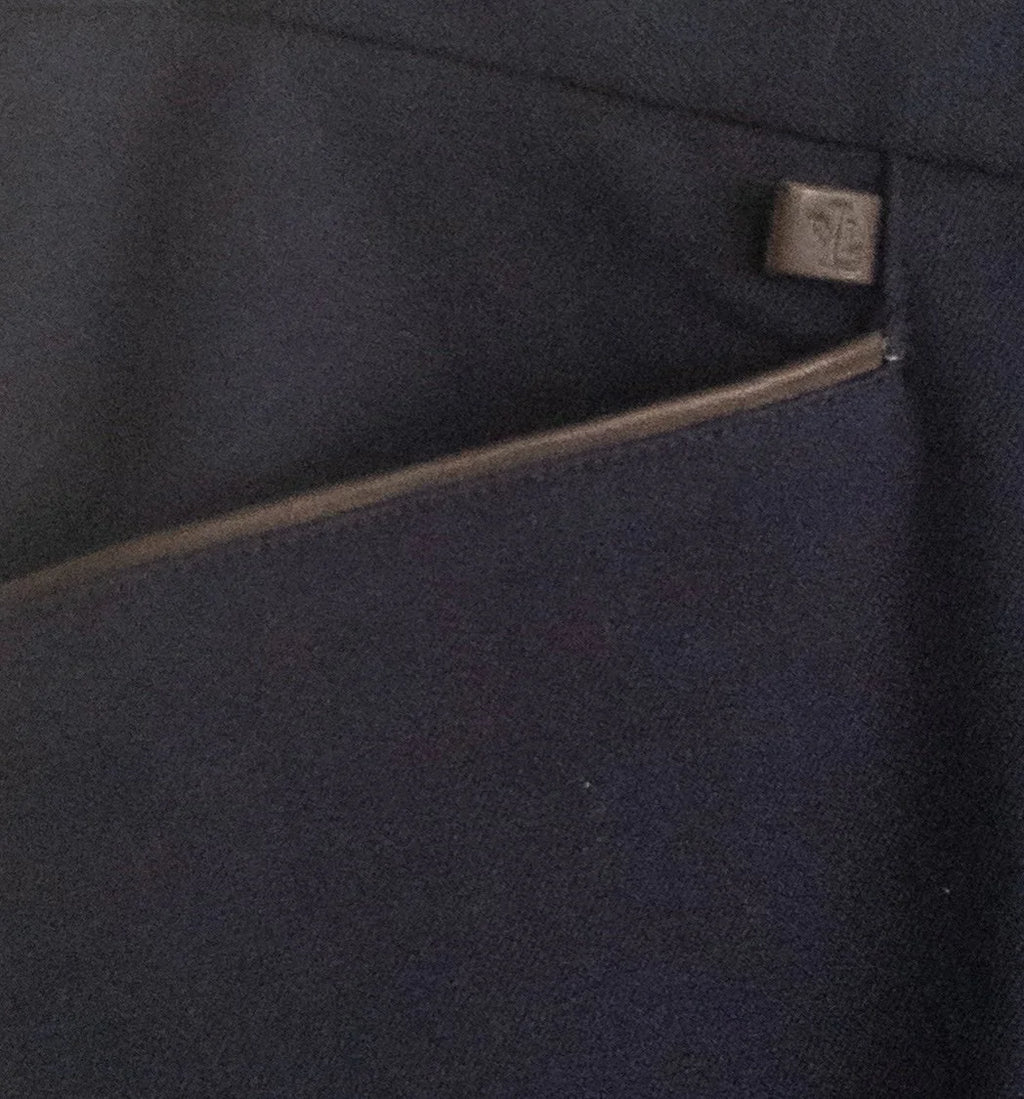 Lauren Ralph Lauren — Tailored pants · Cotton · Sz 4 Pocket detail