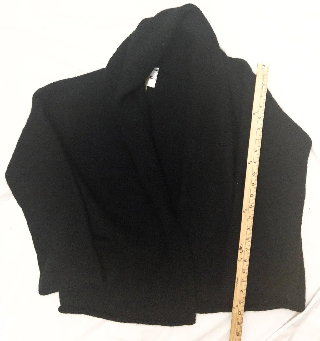 Peruvian Connection - Coat - 81 Alpaca 19 Polyamide Fiber content confirmed based on standard Peruvian - Sz L - Sleeve