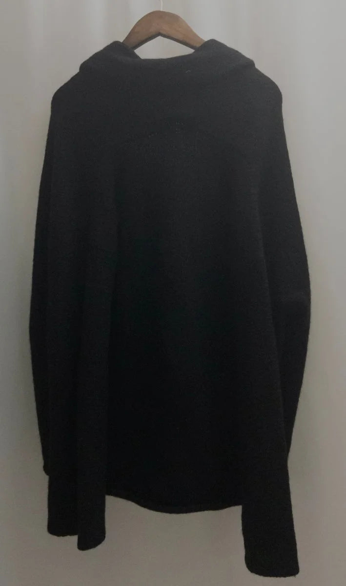 Peruvian Connection - Coat - 81 Alpaca 19 Polyamide Fiber content confirmed based on standard Peruvian - Sz L - Back