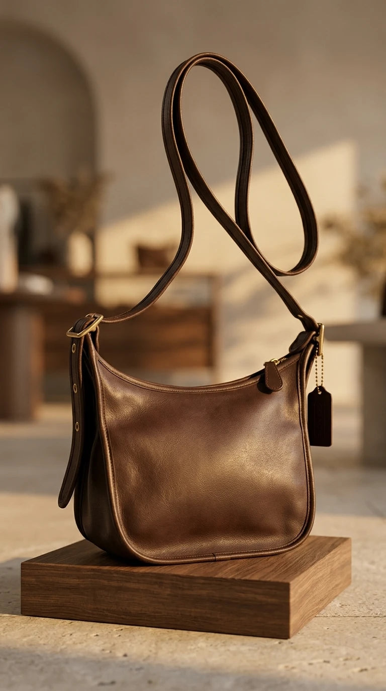 Coach - Bag - Genuine leather glove tanned cowhide - Sz OS - Curuva Cover