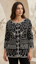 Lauren Michelle — Blouse | Embroidery this deliberate doesn't happen by accident · Sz L
