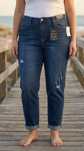 Nicole Miller New York - Denim jeans - 70 Cotton 28 Polyester 2 Spandex - Sz 16 - Curuva Cover