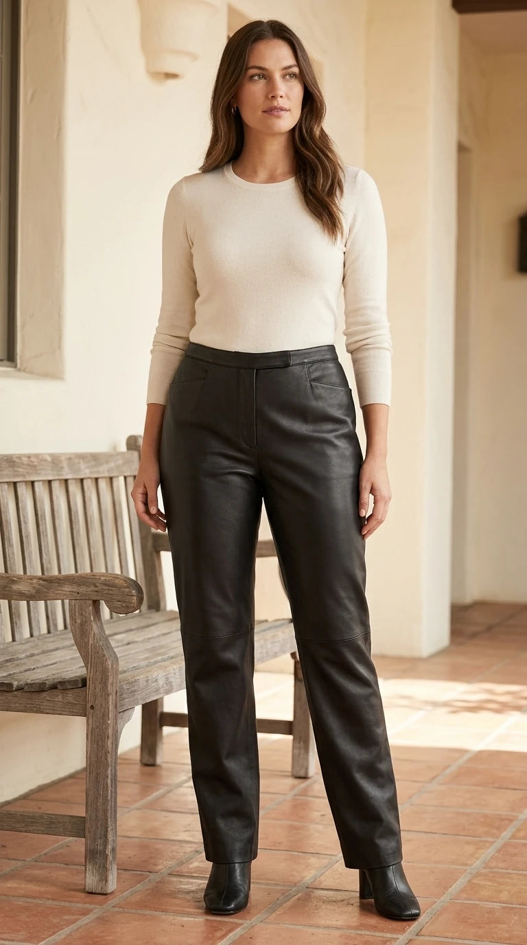 Investments — Tailored pants | Black that means business — and the seam that proves it · Sz 14