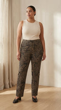 Lauren Ralph Lauren — Tailored pants | Paisley never asked permission — and neither should you · Sz 14