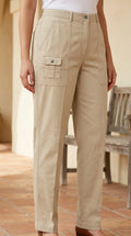Lauren Ralph Lauren — Tailored pants | Utility never looked this deliberate · Sz 14