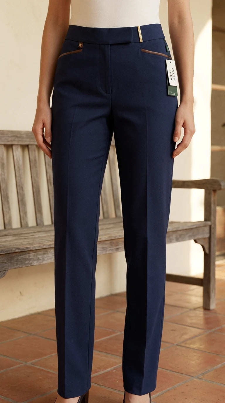 Lauren Ralph Lauren — Tailored pants · Cotton · Sz 4 Cover