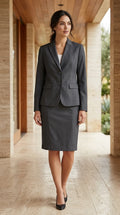 Jones New York Collection — Two-piece suit | Power doesn't ask for permission — it simply fits · Sz Jacket 14 Skirt 16