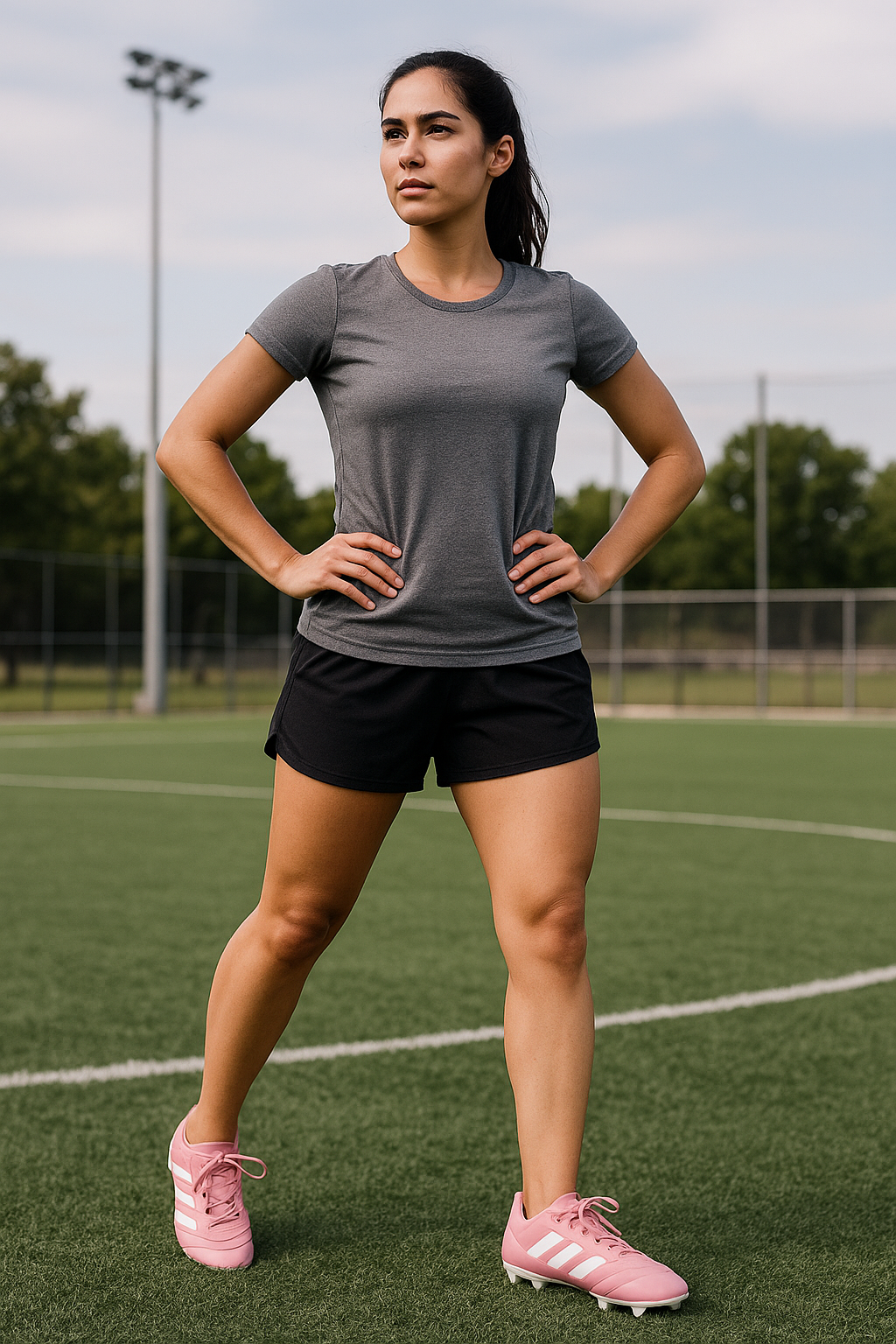 Adidas Goletto VIII FG Pink & White Women’s Soccer Cleats | Size 8.5