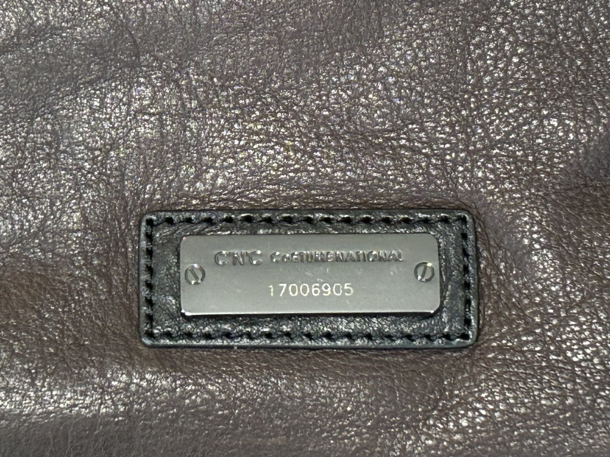 C'N'C Costume National — Bag | Structured restraint with exactly one moment of color · Sz OS