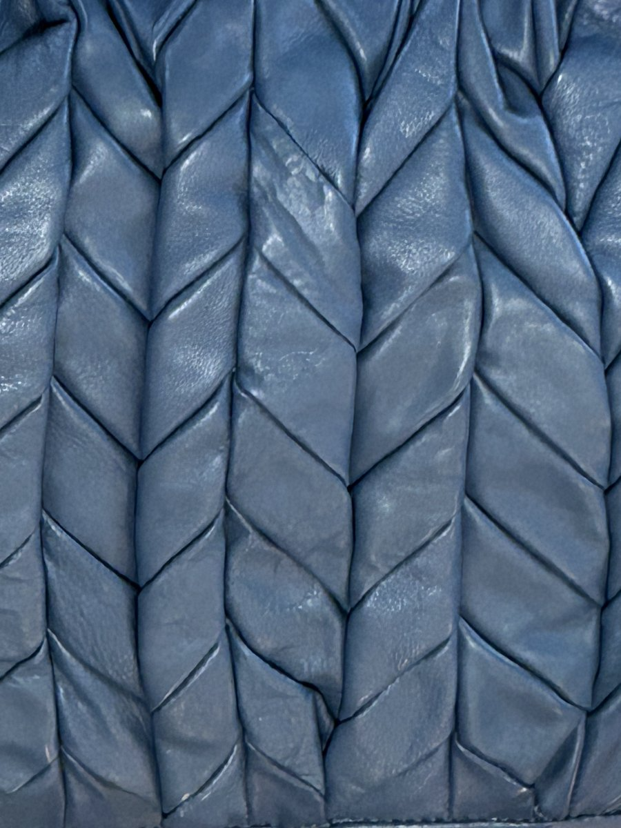 Mido Mido — Handbag | Chevron-quilted cowhide, made in Italy · Sz OS