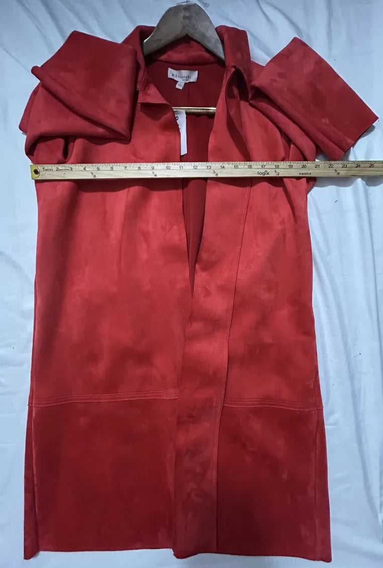 Philosophy — Coat | Red was never meant to be subtle · Sz L