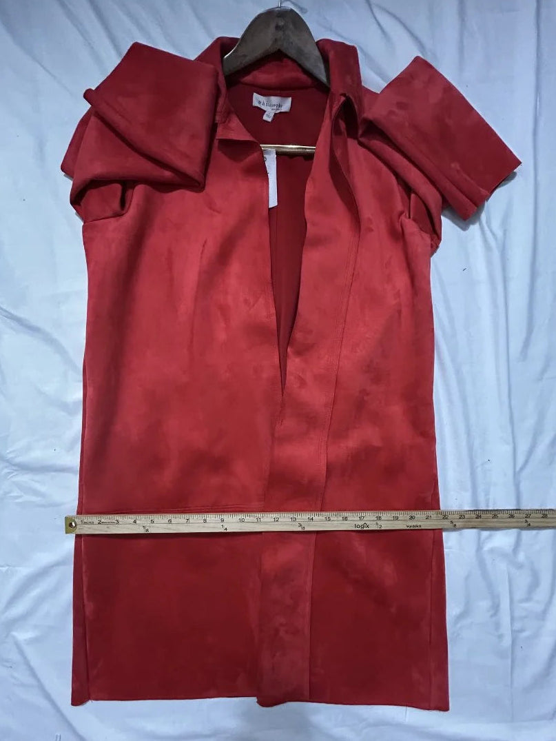 Philosophy — Coat | Red was never meant to be subtle · Sz L