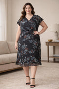 Coldwater Creek — Dress | Floral empire waist, relaxed · Sz W18