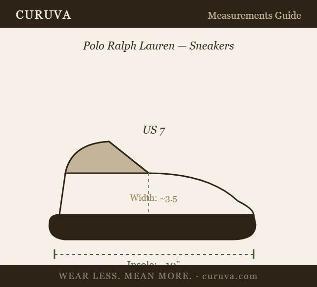 Polo Ralph Lauren — Sneakers | Quiet shoes don't wear this many colors and get away with it · Sz US 7 / UK 6.5 / EUR 41