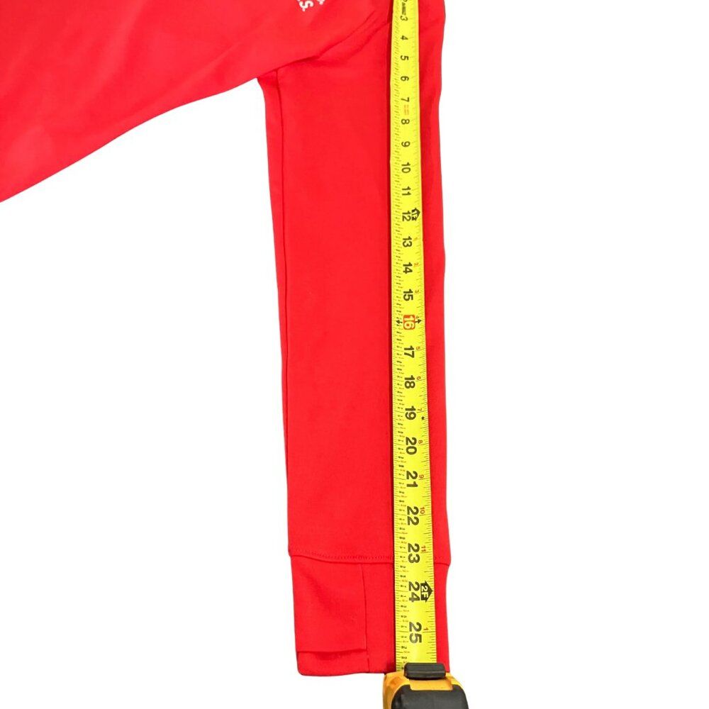 Under Armour Ole Miss Rebels Red Quarter-Zip Sweatshirt Women's M