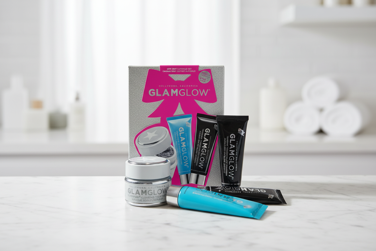 GLAMGLOW Supermud Gift Set Commercial Image