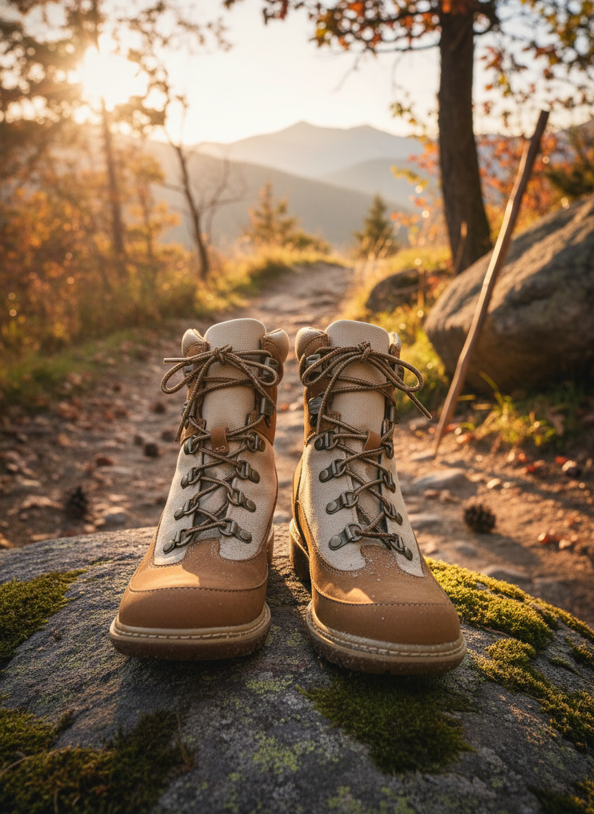 Timberland Women's Hiking Boots in outdoor adventure setting